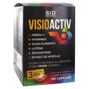 S.I.D Nutrition VisioActiv 180 cápsulas