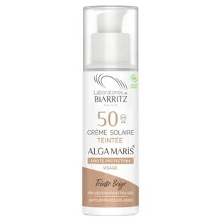 Laboratoires de Biarritz: Crema solar facial con color ecológica, SPF 50, 50 ml