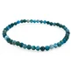 Natura Square-armband met gefacetteerde blauwe apatiet