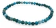 Natura Square – Armband aus facettiertem blauem Apatit