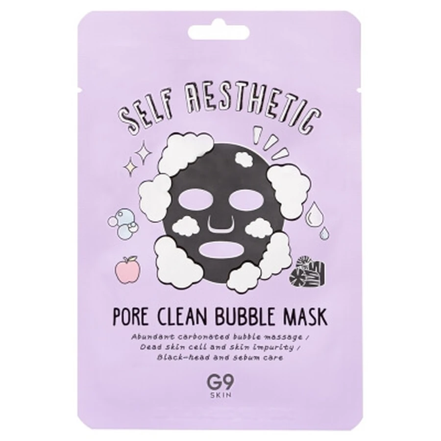 G9 Skin Self Aesthetic poriënreinigend bubbelmasker, 23 g