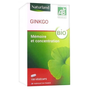 Naturland Bio-Ginkgo 150 Vegecaps
