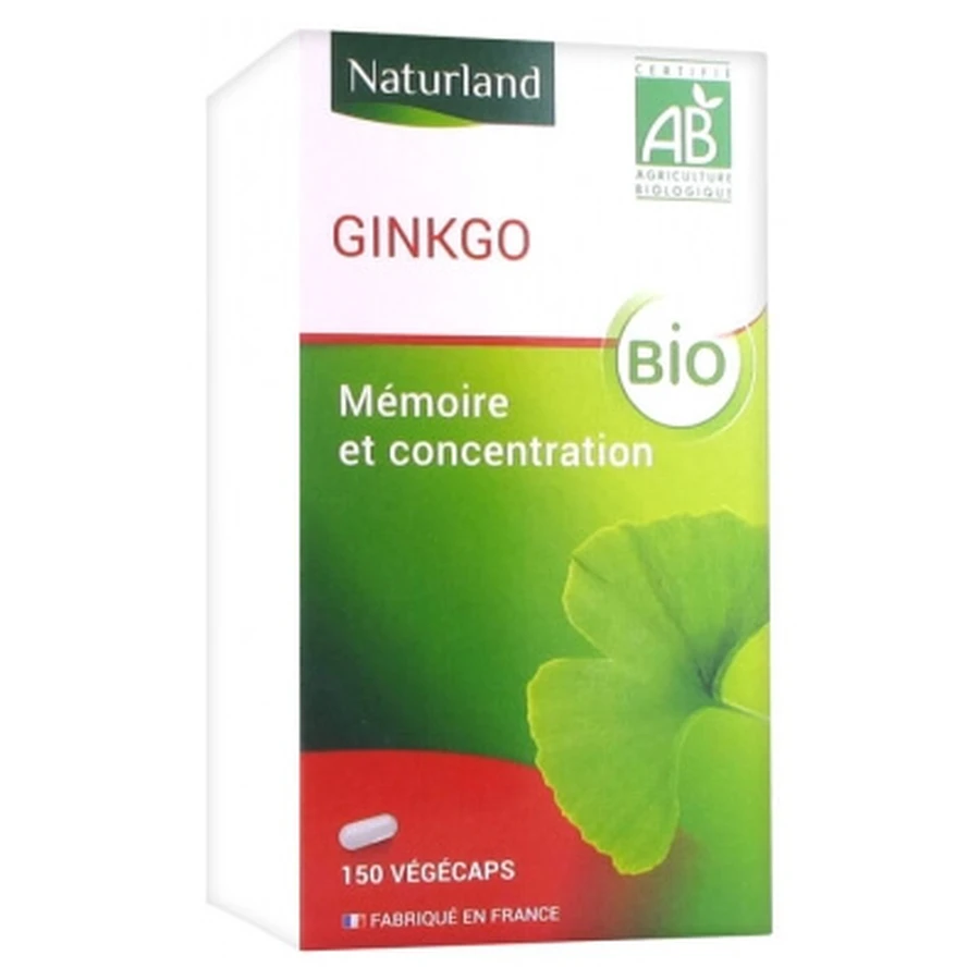 Naturland Bio-Ginkgo 150 Vegecaps