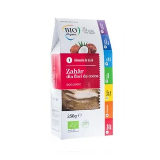 Coconut flower sugar, 250 gr, Bio All Green