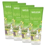Crema de ducha revitalizante de cítricos de Weleda, paquete de 4 (200 ml cada una)
