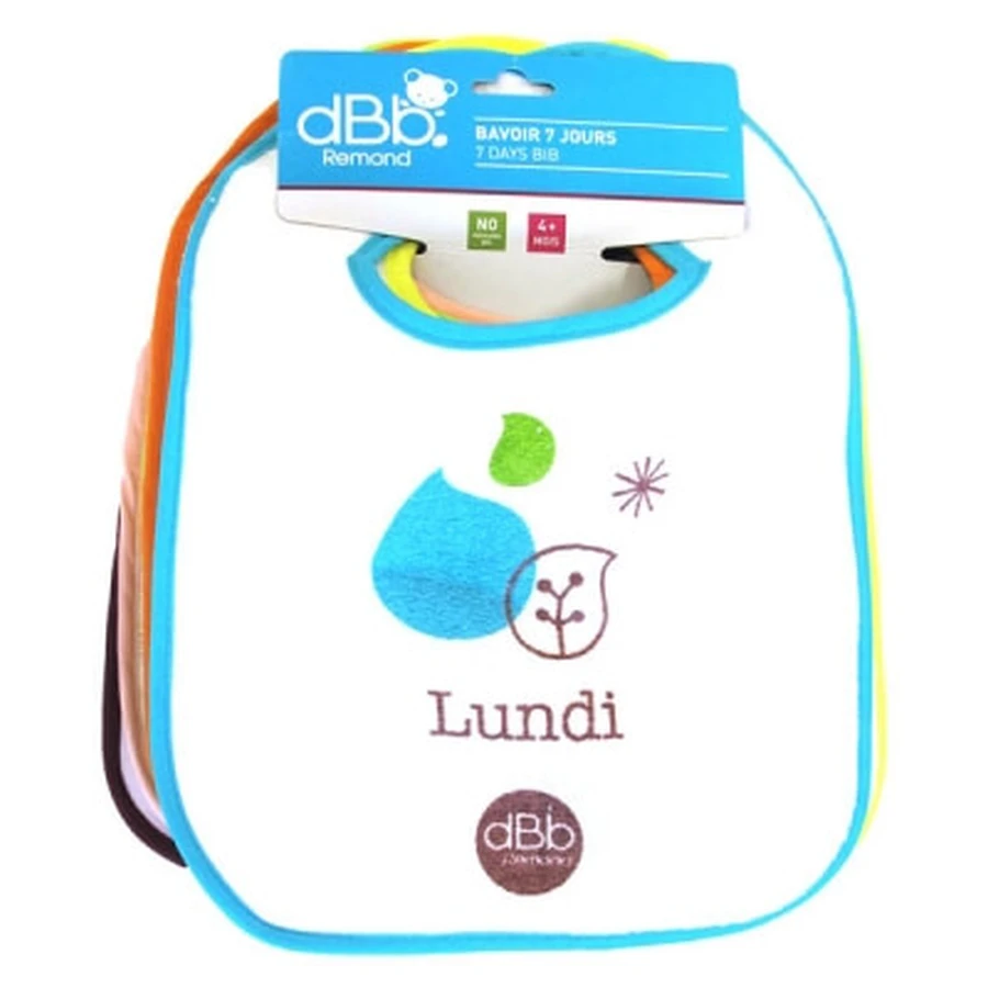 dBb Remond Lätzchen für 7 Tage, ab 4 Monaten