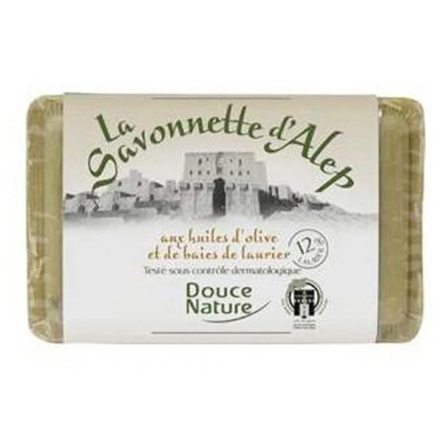 Douce Nature Aleppo-zeep met olijfolie, 100 g