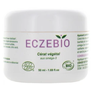 Pomada orgánica de origen vegetal Oemine Eczebio con omega-3 y omega-6, 50 ml