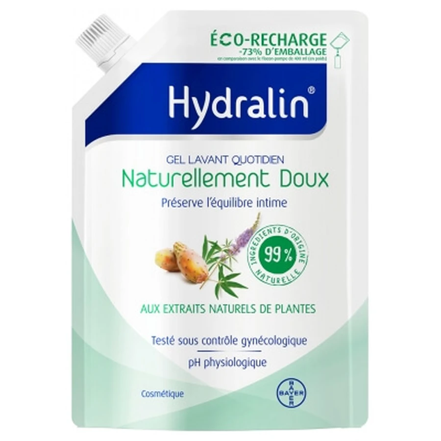 Hydralin Naturally Gentle Daily Cleansing Gel Eco-Nachfüllpackung 400 ml