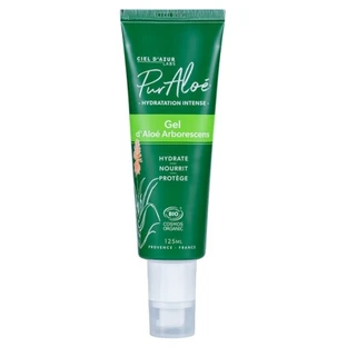 Pure Aloe Vera Gel, Organic Aloe Arborescens, 125 ml