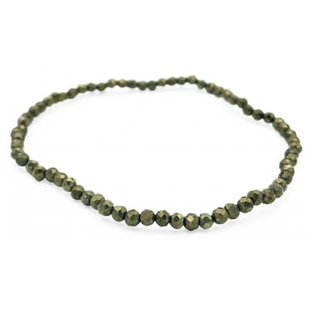 Natura Square Bracelet Facettes Pyrite