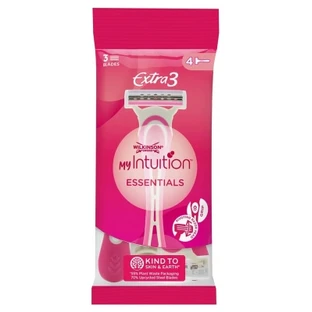 Wilkinson MyIntuition Extra 3 Essentials 4 maquinillas de afeitar desechables