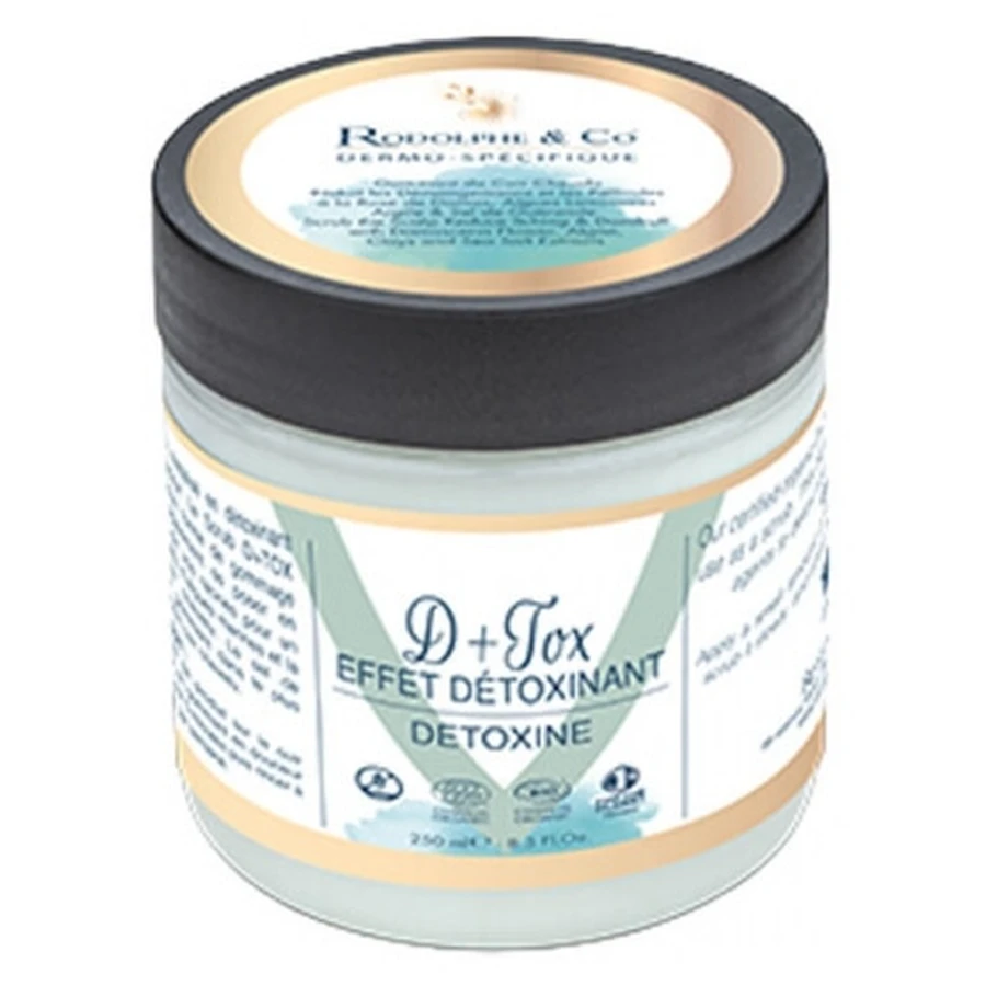 Rodolphe & Co D+Tox Bio-Peeling für die Kopfhaut, speziell für empfindliche Haut, 250 ml