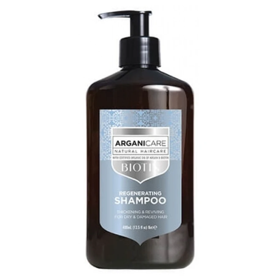 Champú regenerador con biotina de Arganicare