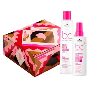 Schwarzkopf Professional Schwarzkopf Bonacure Set: Color Freeze Shampoo 250 ml + Color Freeze Conditioner Spray 200 ml