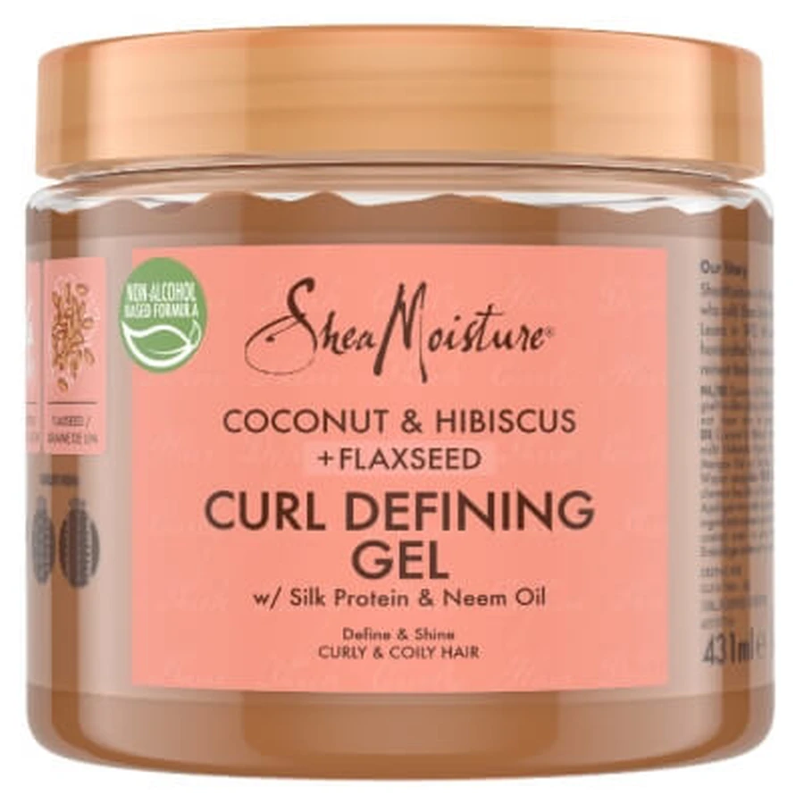 Gel definidor de rizos de coco e hibisco de SheaMoisture, 431 ml