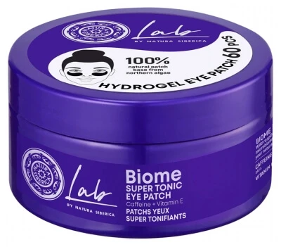 Natura Siberica Lab Biome Super-Toning Eye Patches, 60 Patches