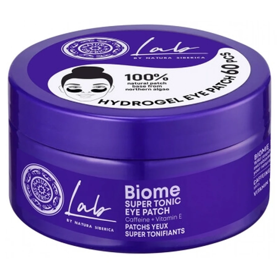 Natura Siberica Lab Biome Super-Toning oogpleisters, 60 stuks