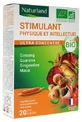 Naturland Organic Physical and Mental Stimulant, 20 Ampoules of 10 ml Each