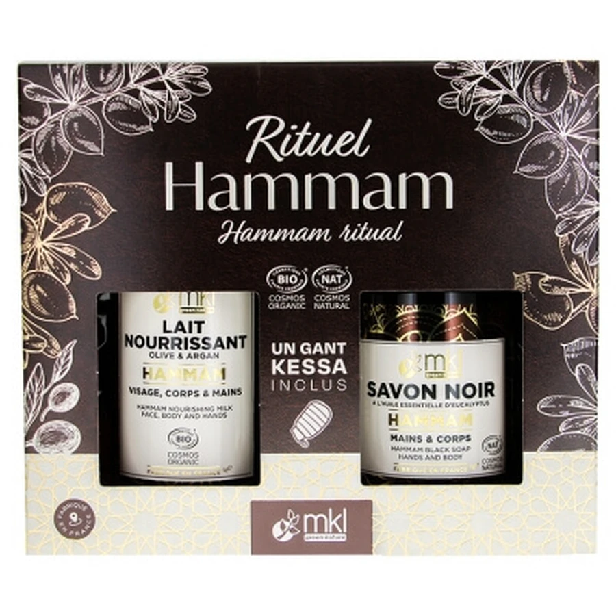 Set de regalo «Ritual de hammam orgánico» de MKL Green Nature
