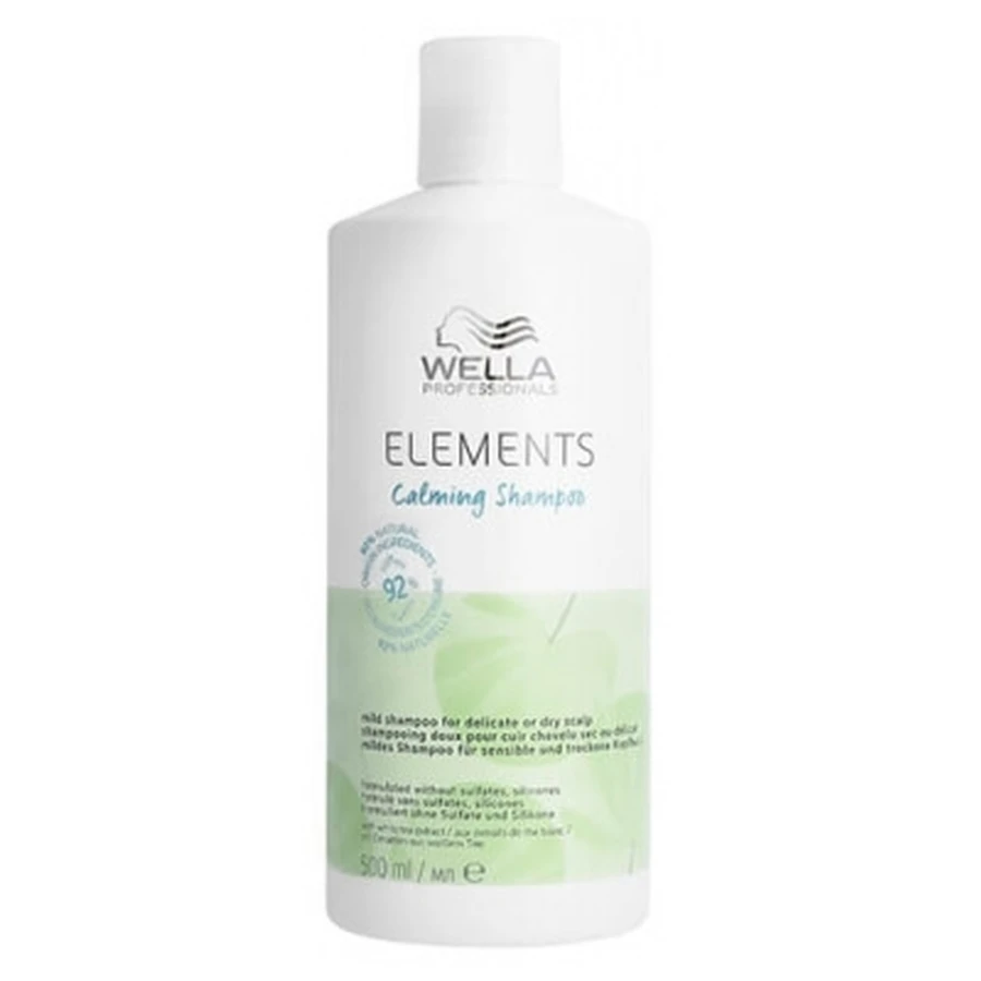 Champú calmante Wella Elements, 500 ml