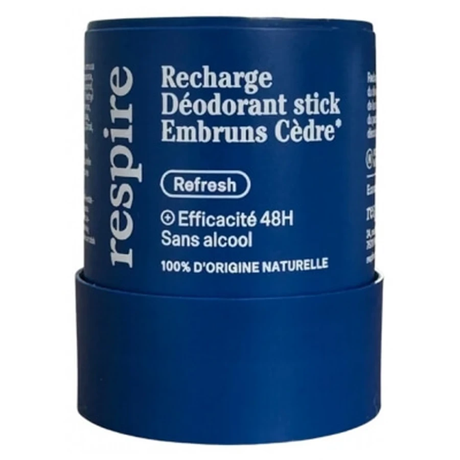 Respire Cedar Mist Deodorantstick-navulling, 50 g