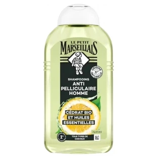 Le Petit Marseillais Men's Anti-Dandruff Shampoo with Organic Citron and Essential Oils, 250 ml