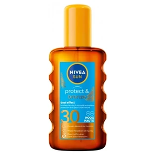 Aceite solar seco Nivea Sun Protect & Bronze, SPF 30, 200 ml