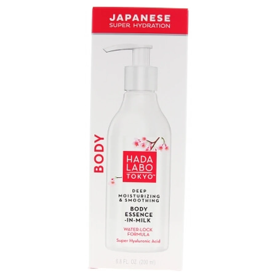 Hada Labo Tokyo Body Essence: Tiefenwirksame Feuchtigkeitspflege & Glättung 200 ml