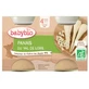 Babybio biologische pastinaak voor baby’s vanaf 4 maanden, 2 potjes van elk 130 g