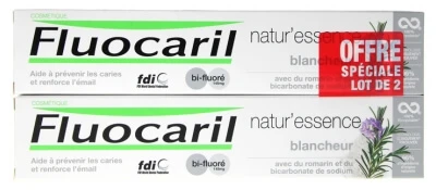 Fluocaril Natur'Essence Whitening Toothpaste with Dual Fluoride,…