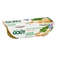 Comida para bebés de 6 meses Good Goût Organic: chirivías y col rizada cocidas a fuego lento con salmón, 2 tarros