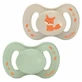 Luc et Léa Nature 2 Anatomical Pacifiers with Extra-Thin Nipple, 18+ Months