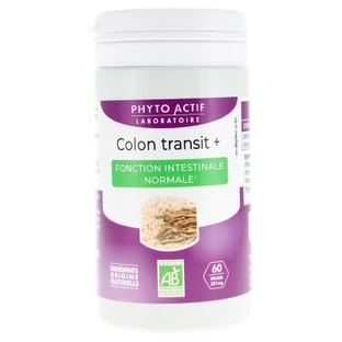 Phyto-Actif Colon Transit + Normal Bowel Function Organic 60 Capsules
