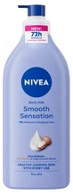 Nivea Loțiune hidratantă delicată pentru corp, cu efect de 72 de ore, pentru pielea uscată, 625 ml