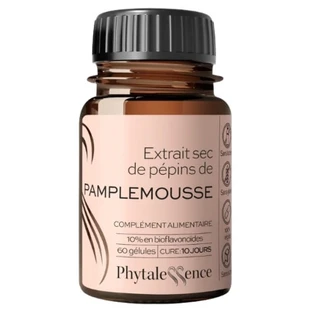 Phytalessence: extracto de semillas de pomelo, 60 cápsulas