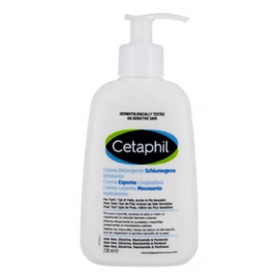 Cetaphil Moisturizing Foaming Cleansing Cream, 236 ml