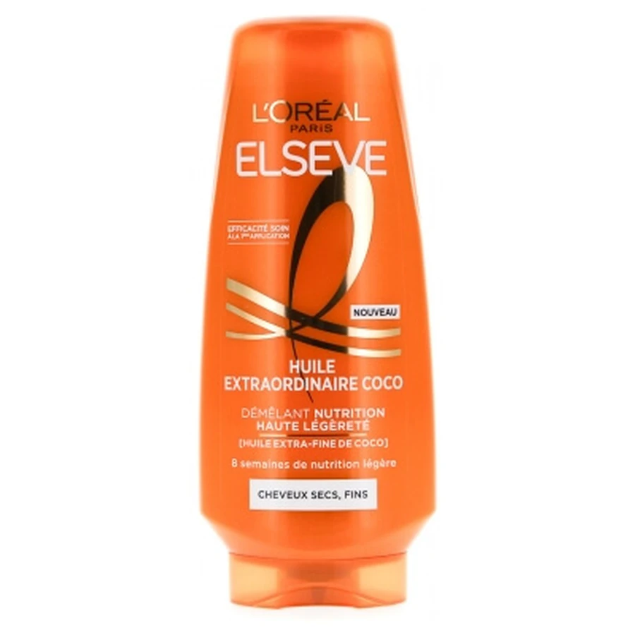 L'Oréal Paris Elseve Huile Extraordinaire Coco Démêlant Nutrition Haute Légèreté 200 ml