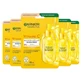 Garnier SkinActive Vitamine C-serummasker voor een stralende huid, verpakking van 5 stuks à 28 ml