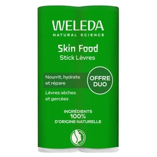Weleda Skin Food Stick Lèvres Lot de 2 x 4,8 g