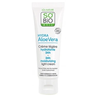 Léa Nature SO BIO étic Hydra Aloe Vera 24-Hour Organic Light Moisturizing Cream, 50 ml