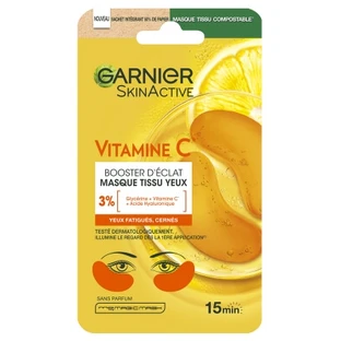 Garnier SkinActive Vitamin C Radiance-Boosting Eye Sheet Mask 5 g