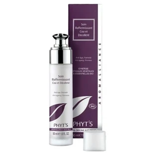 Tratamiento orgánico reafirmante antienvejecimiento para cuello y escote Aromalliance de Phyt's, 50 ml