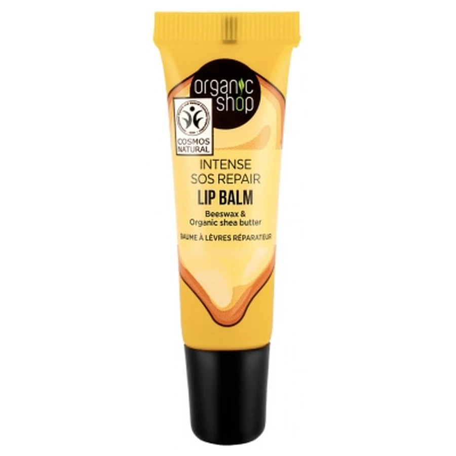 Bálsamo labial reparador SOS intenso de Organic Shop, 10 ml