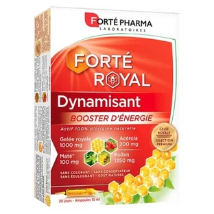 Forté Pharma Forté Royal Energizing Royal Jelly, 20 Ampoules