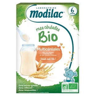 Modilac My Organic Cereal, For Babies 6 Months and Up, Multigrain, 250 g