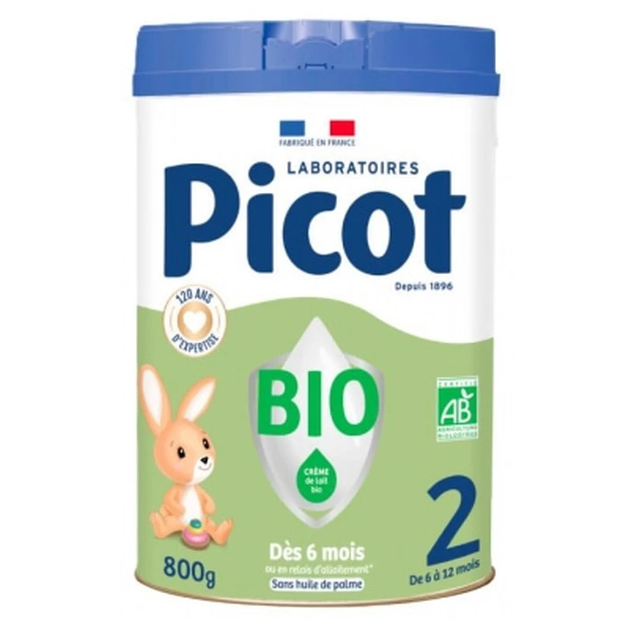 Picot Bio-Folgemilch 2, 6 bis 12 Monate, 800 g