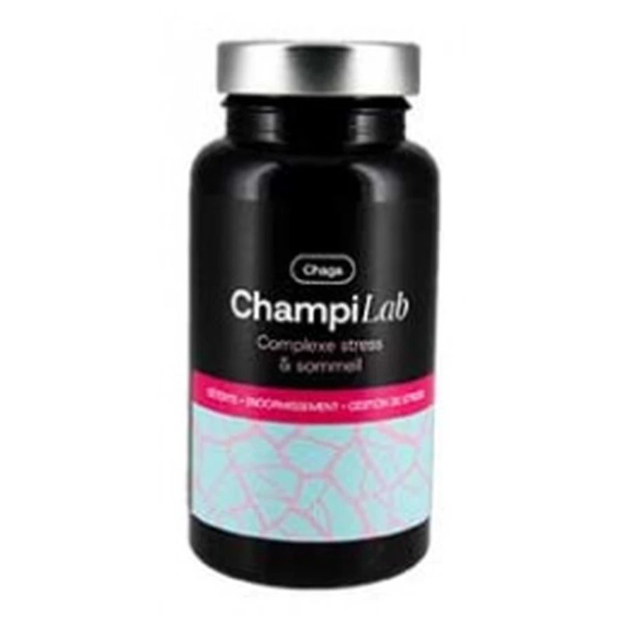 ChampiLab Stress & Sleep Complex con chaga, 60 cápsulas