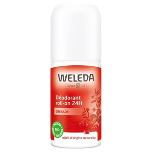 Desodorante en roll-on de 24 horas con granada de Weleda, 50 ml