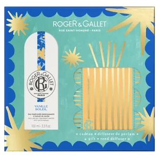 Roger & Gallet Vanille Soleil Beruhigendes Parfümwasser 100 ml + kostenloser Duftdiffusor